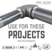 2 in. x 1 1/2 in. Black Reducing Elbow - Sweatfully