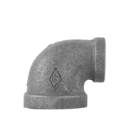 3/4 in. x 3/8 in. Black Reducing Elbow - Sweatfully