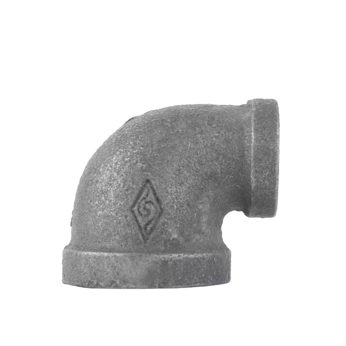 3/4 in. x 3/8 in. Black Reducing Elbow - Sweatfully