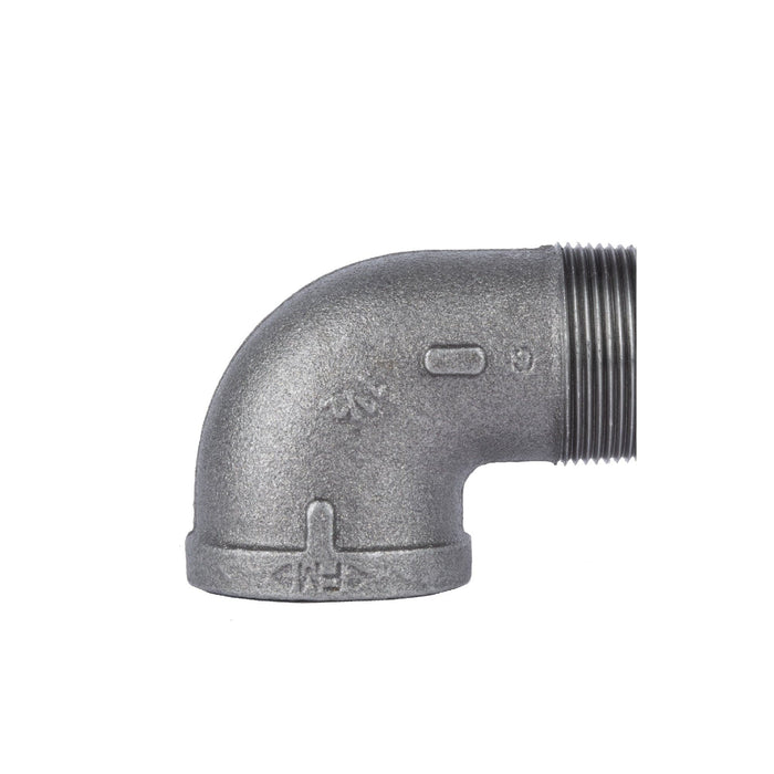 1 1/2 in. Black 90 Degree Street Elbow - Sweatfully