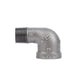 1/2 in. Black 90 Degree Street Elbow - Sweatfully
