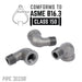 1/4 in. Black 90 Degree Street Elbow - Sweatfully