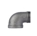 2 in. Black 90 Degree Street Elbow - Sweatfully