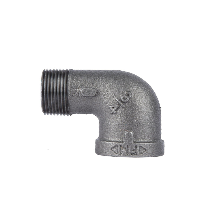 3/4 in. Black 90 Degree Street Elbow - Sweatfully