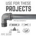 3/4 in. Black 90 Degree Street Elbow - Sweatfully