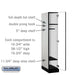 Salsbury 12" Wide Single Tier Designer Wood Locker - 1 Wide - 5 Feet High - 21 Inches Deep - Gray - Hasps - Sweatfully