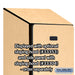 Salsbury 12" Wide Single Tier Designer Wood Locker - 1 Wide - 5 Feet High - 18 Inches Deep - Maple - Hasps - Sweatfully