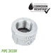 1 1/4 in. Galvanized Iron Cap - Sweatfully