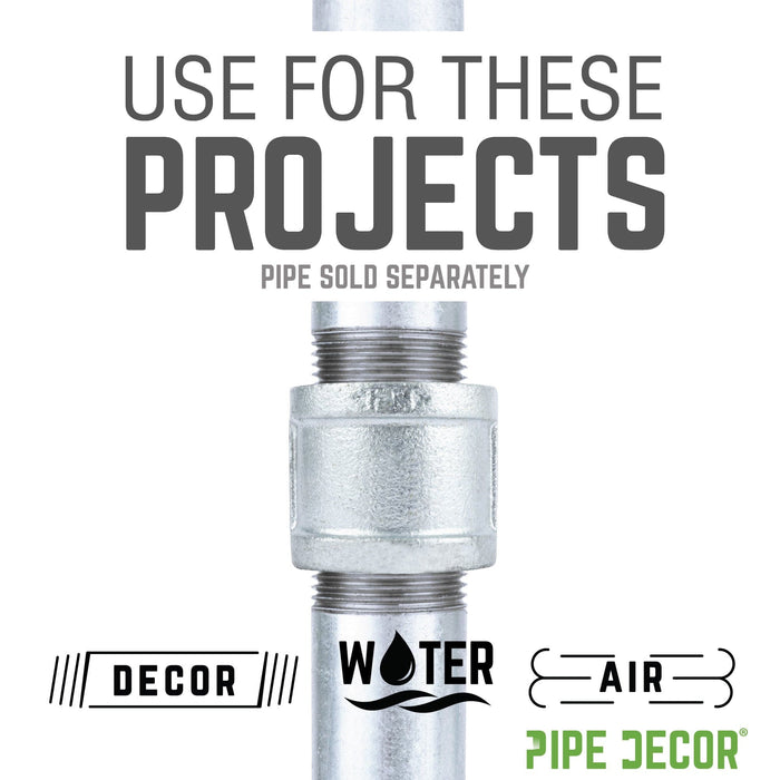 1 in. Galvanized Iron Coupling - Sweatfully