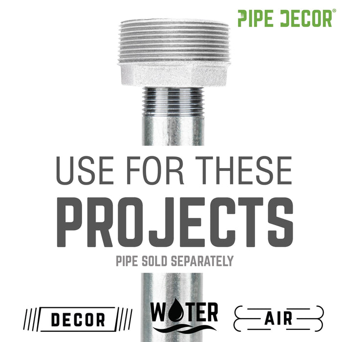 1 1/2 in. x 1/2 in. Galvanized Iron Bushing - Sweatfully