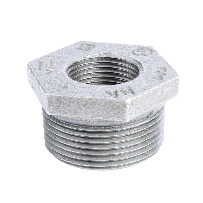 1 1/2 in. x  3/4 in. Galvanized Iron Bushing - Sweatfully