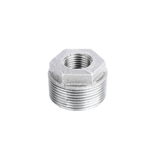 1 1/4 in. x 1/4 in. Galvanized Iron Bushing - Sweatfully