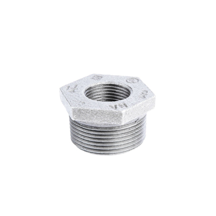 1 1/4 in. x 3/4 in. Galvanized Iron Bushing - Sweatfully