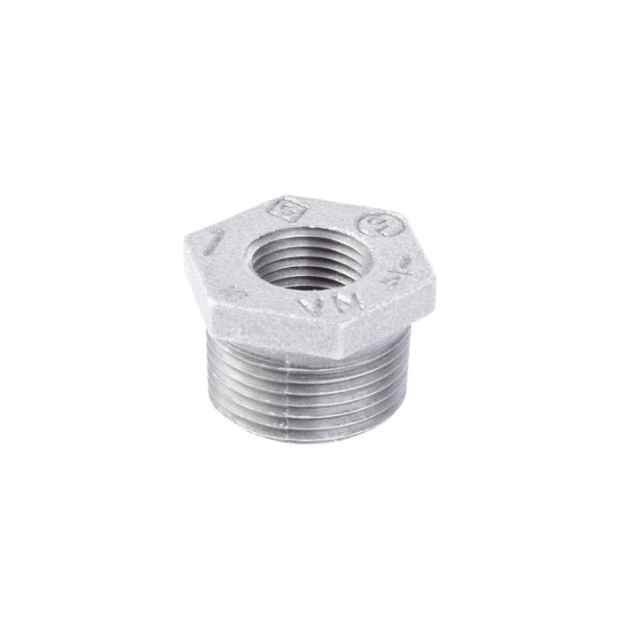 1  in. x 1/4 in. Galvanized Iron Bushing - Sweatfully
