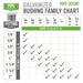 1/2 in. x 3/8 in. Galvanized Iron Bushing - Sweatfully