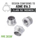 1 in. x 3/4 in. Galvanized Iron Bushing - Sweatfully