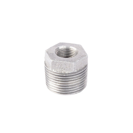 1 in. x 3/8 in. Galvanized Iron Bushing - Sweatfully