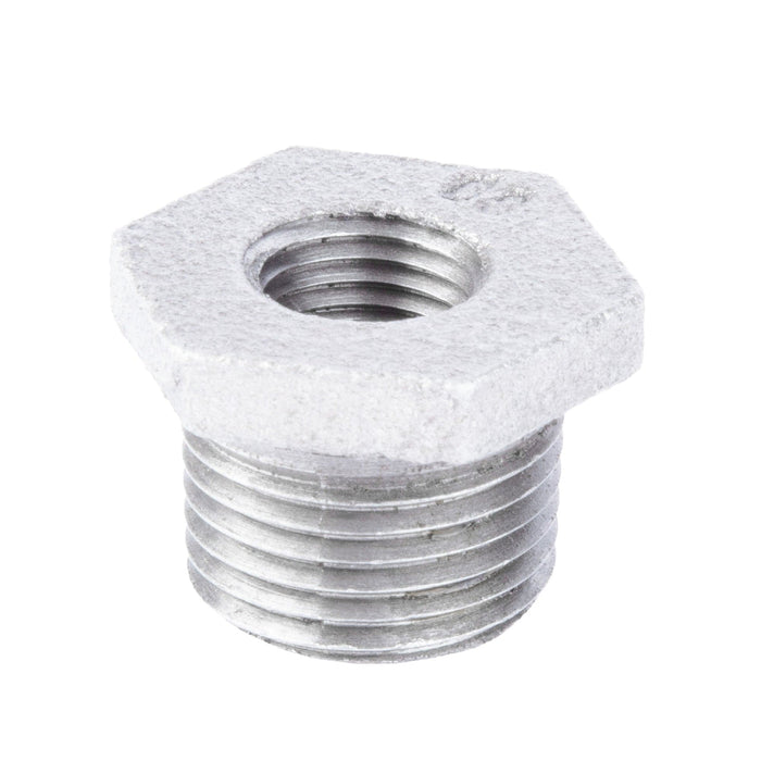 1/4 in. x  1/8 in. Galvanized Iron Bushing - Sweatfully