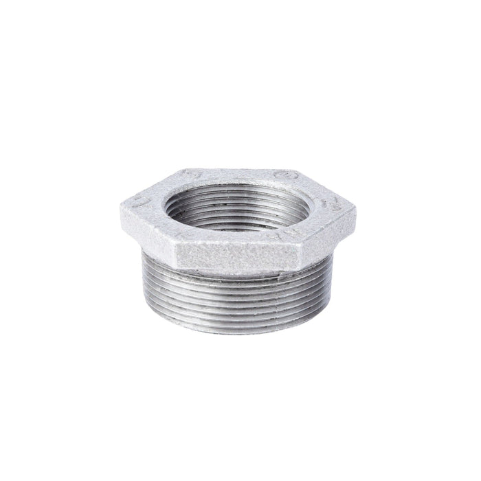 2 in. x 1 1/2 in. Galvanized Iron Bushing - Sweatfully