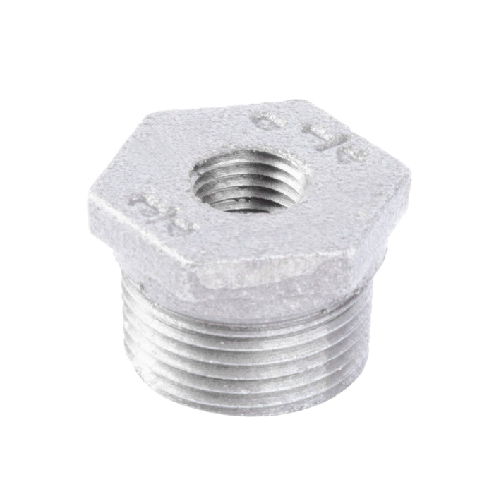 3/4 in. x 1/4 in. Galvanized Iron Bushing - Sweatfully