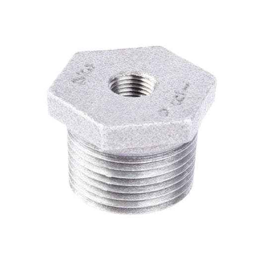 3/4 in. x 1/8 in. Galvanized Iron Bushing - Sweatfully