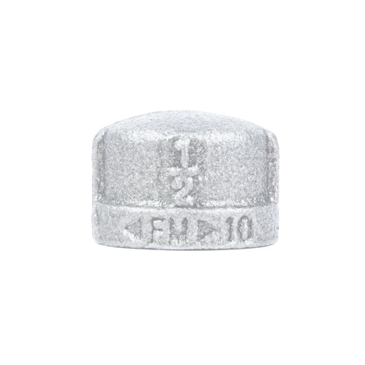 1/2 in. Galvanized Iron Cap - Sweatfully