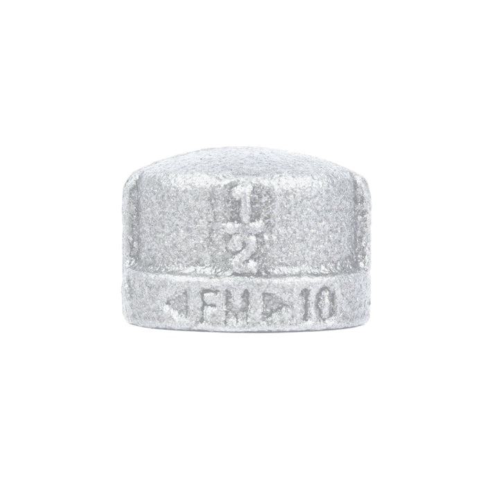 1/2 in. Galvanized Iron Cap - Sweatfully