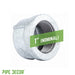 1 in. Galvanized Iron Cap - Sweatfully