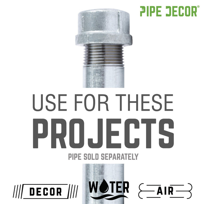 1 in. Galvanized Iron Cap - Sweatfully