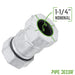 1 1/4 in. Galvanized Iron Compression Coupling - Sweatfully