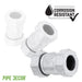 1 1/4 in. Galvanized Iron Compression Coupling - Sweatfully