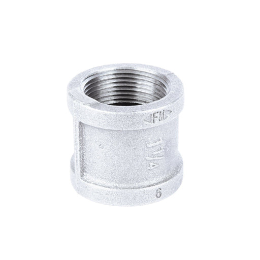 1 1/4 in. Galvanized Iron Coupling - Sweatfully