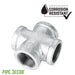 1 1/4 in. Galvanized Iron Cross - Sweatfully