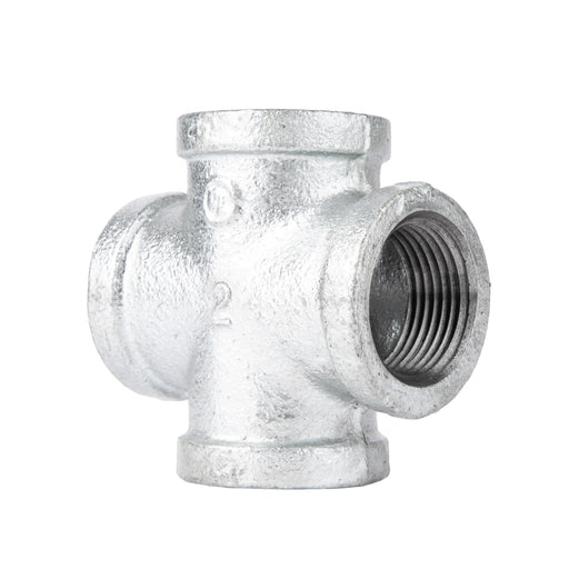 2 in. Galvanized Iron Cross - Sweatfully