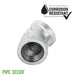 1 1/4 in. Galvanized Iron 45 Degree Elbow - Sweatfully