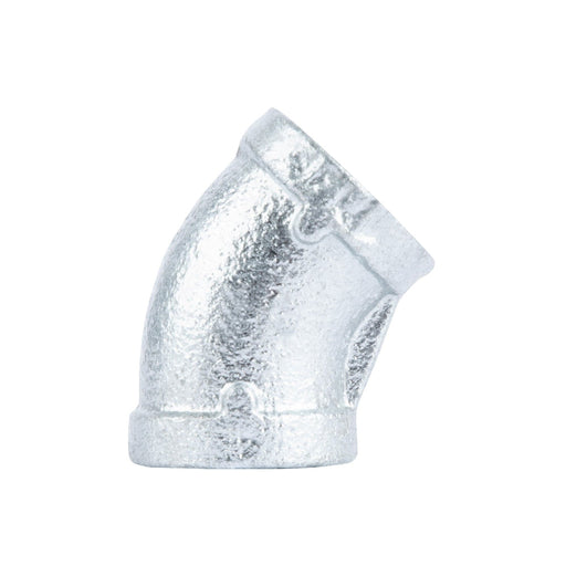 1/4 in.  Galvanized Iron 45 Degree Elbow - Sweatfully