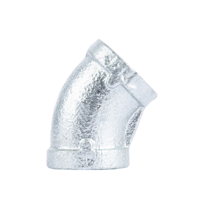 1/4 in.  Galvanized Iron 45 Degree Elbow - Sweatfully