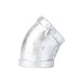 3/4 in. Galvanized Iron 45 Degree Elbow - Sweatfully