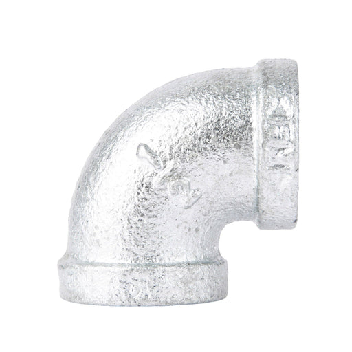 1/2 in. Galvanized Iron 90 Degree Elbow - Sweatfully