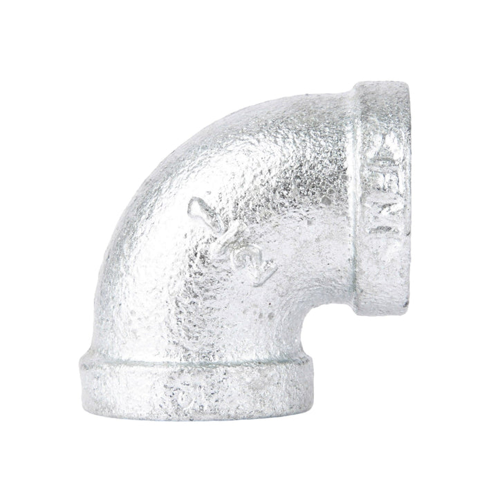 1/2 in. Galvanized Iron 90 Degree Elbow - Sweatfully
