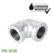 1/4 in. Galvanized Iron 90 Degree Elbow - Sweatfully