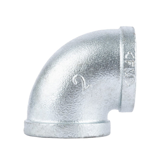 2 in. Galvanized Iron 90 Degree Elbow - Sweatfully