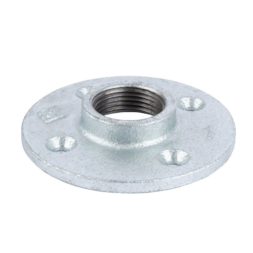 1 in. Galvanized Iron Floor Flange - Sweatfully