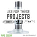 2 in.  Galvanized Iron Floor Flange - Sweatfully
