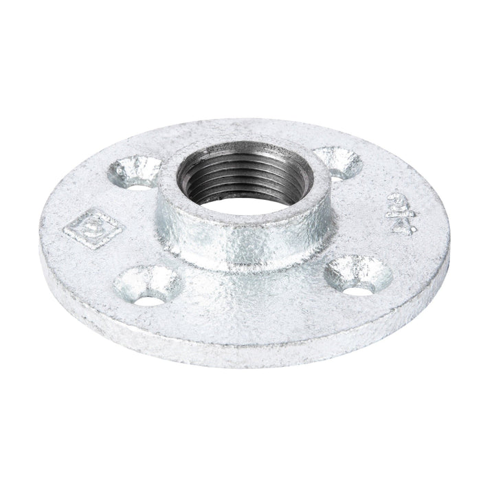 3/4 in. Galvanized Iron Floor Flange - Sweatfully