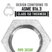 1 1/2 in. Galvanized Iron Locknut - Sweatfully