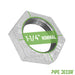 1 1/4 in. Galvanized Iron Locknut - Sweatfully