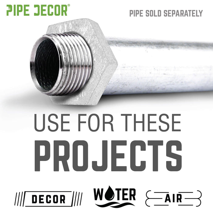 1 in. Galvanized Iron Locknut - Sweatfully