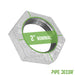 2 in. Galvanized Iron Locknut - Sweatfully