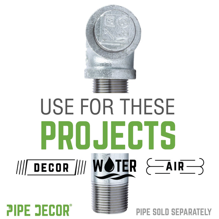 2 in. Galvanized Iron Plug - Sweatfully